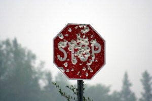 Stop sign